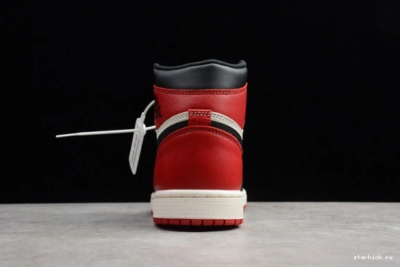 Retro Bred Toe High Air 555088-610 Jordan 1 555088-610 0802